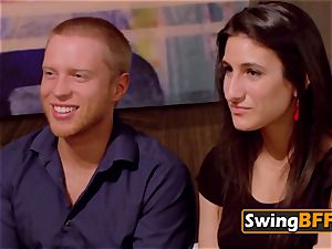 calm duo shares personal moments with other ultra-kinky swingers